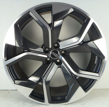 Genuine OEM 2020 2021 2022 2023 2024 Audi RSQ8 wheel 23" rim Charcoal 12071