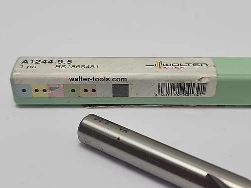Walter Titex Jobber Lunghezza Trapano 9,50 mm Punta 81,00 mm Flauto Lg A1244-9,5 - Foto 3 di 10