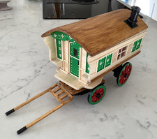 Matchstick Model - Romany Caravan - Hand Made (Not From a Kit)