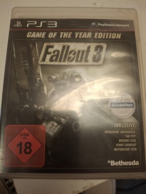 Fallout 3 - Game of The Year Edition (Sony PlayStation 3) Zustand: Sehr gut! PS3