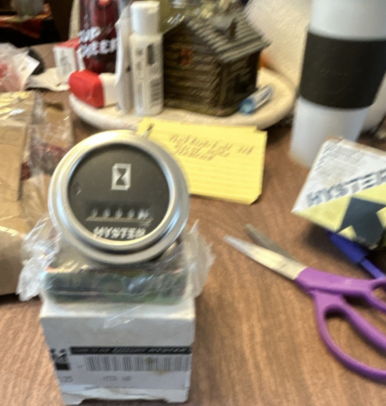 Hyster MTR HR Gauge 287125 Forklift Genuine Hour Meter Part New In Box