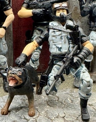 Custom G.I. Joe 1:18 Scale Figure MUTT & JEFF from THE SQUAD 1 of a Kind *NEW*