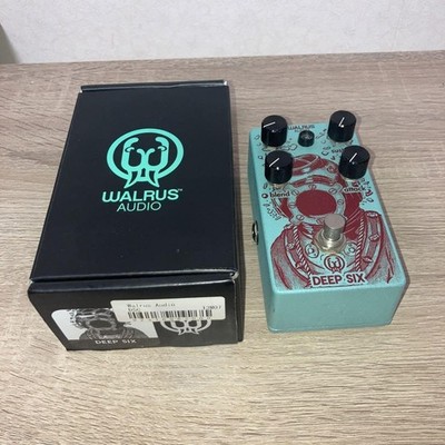 Effektpedal Gitarre Kompressor Walrus Audio Deep Six gebraucht mit Box