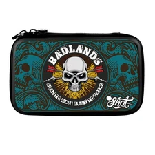 Shot Badlands - Blue Tactical Darts Case-Two Set Dart Wallet