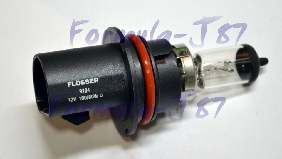 Flosser Rally 9004 HB1 100/80W 9104 duas lâmpadas farol duplo substituição feixe - Imagem 3 de 4
