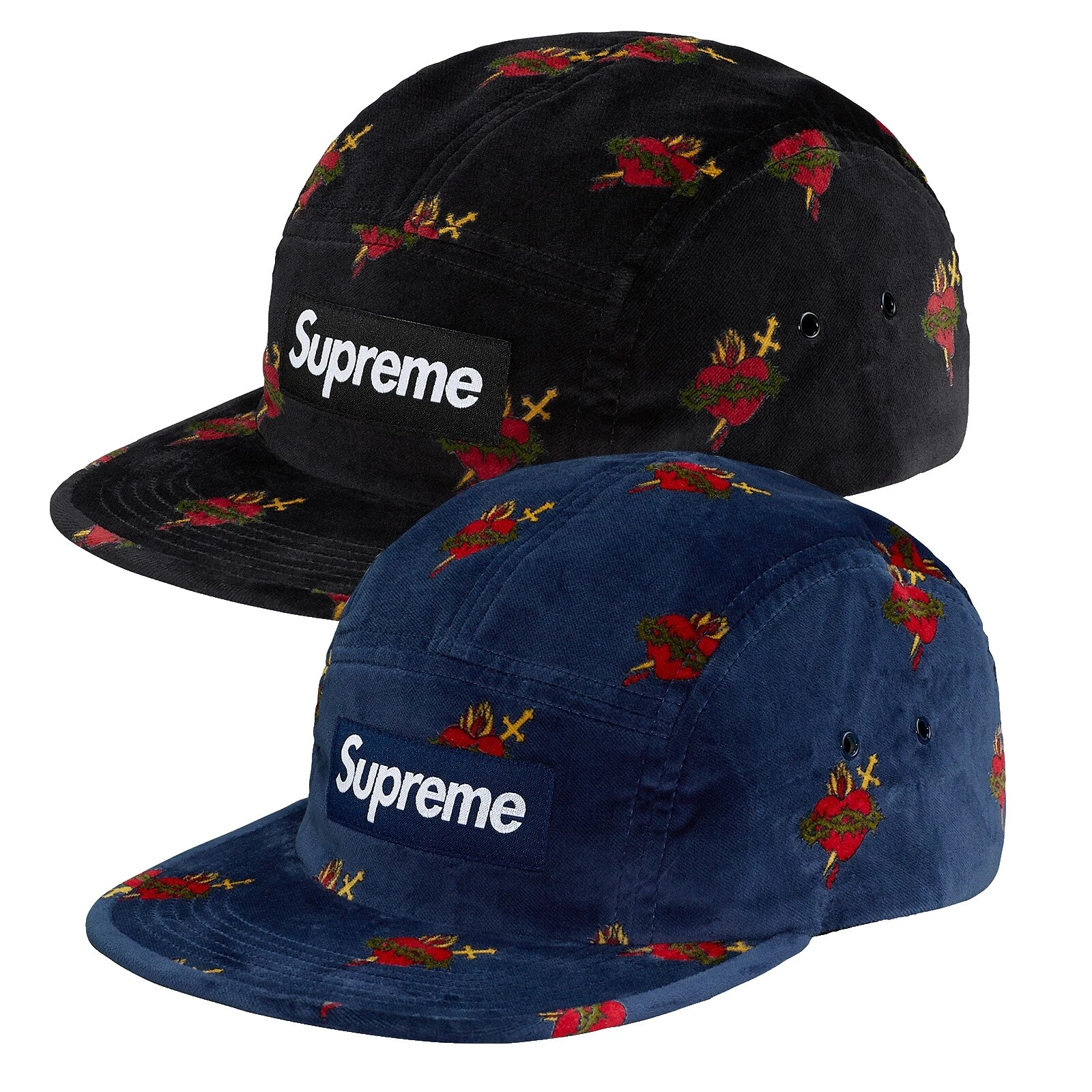 Supreme Floral Cotton Hats for Men