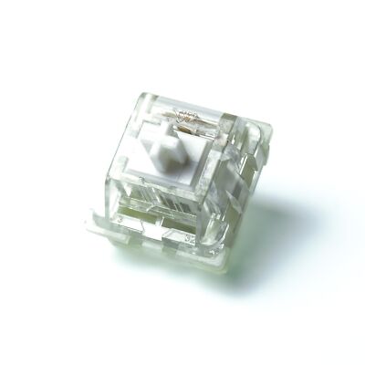 KTT White Kang V3 Switches 45g Pre-Lubed 5 Pin Linear Keyboard Switches for M...