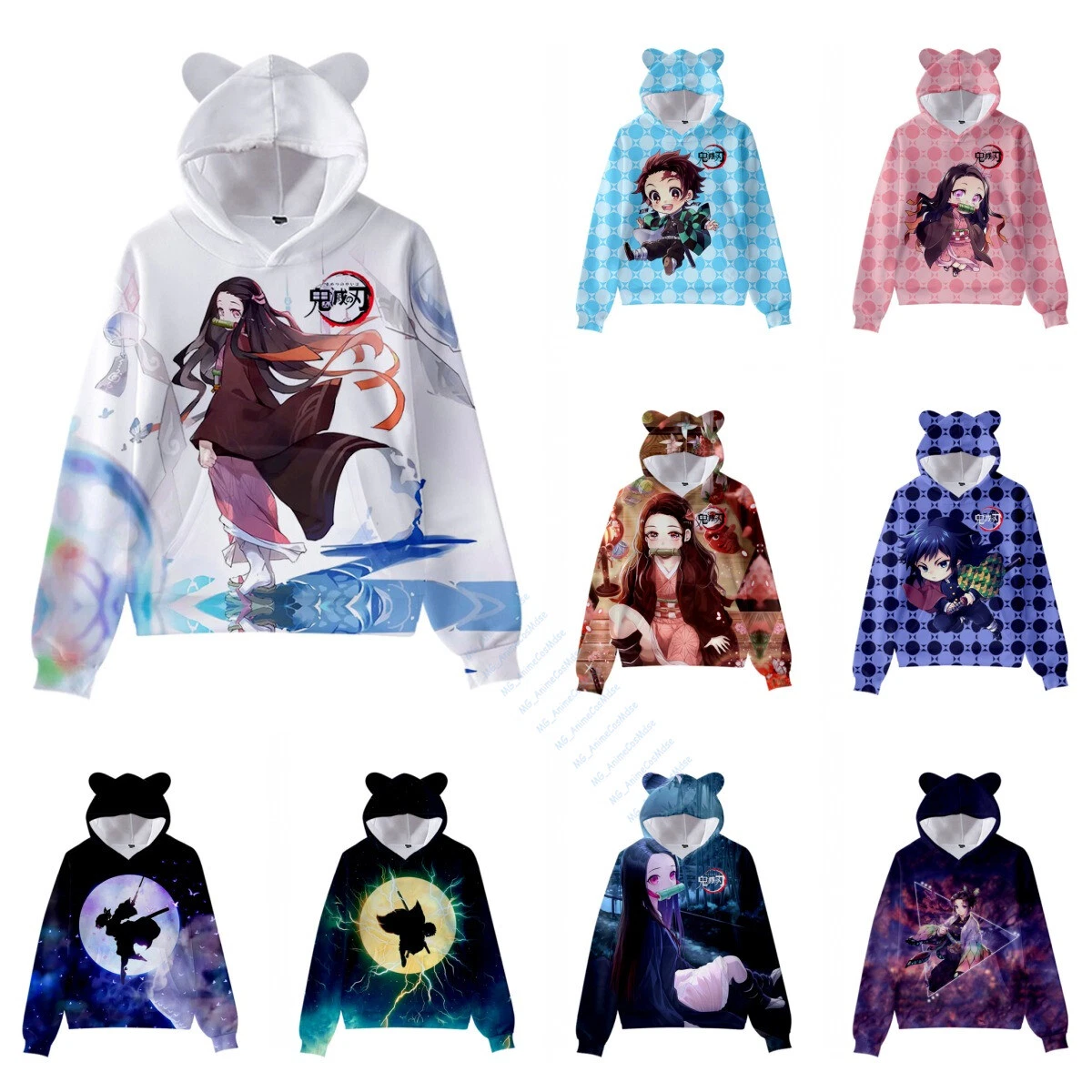 Anime hoodies for girls sale