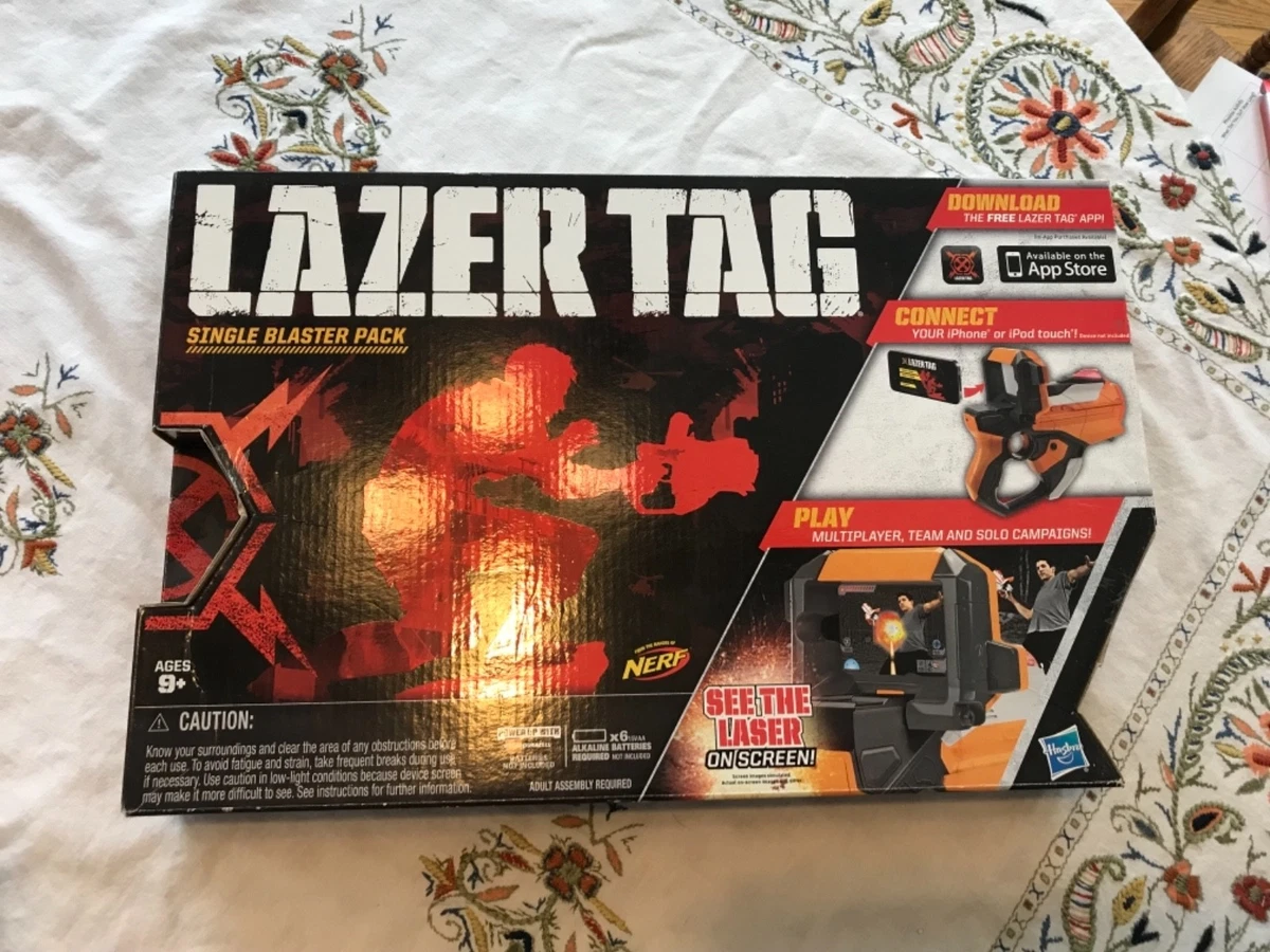 Lazer tag hotsell single blaster pack