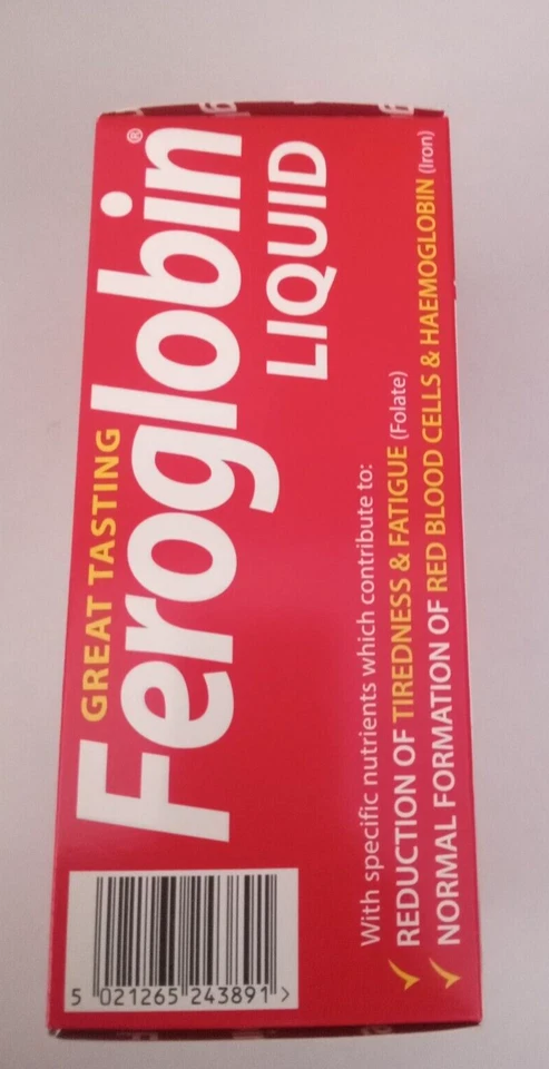 Vitabióticos Vitamina líquida de feroglobina (500 ml) Foto 2 de 4