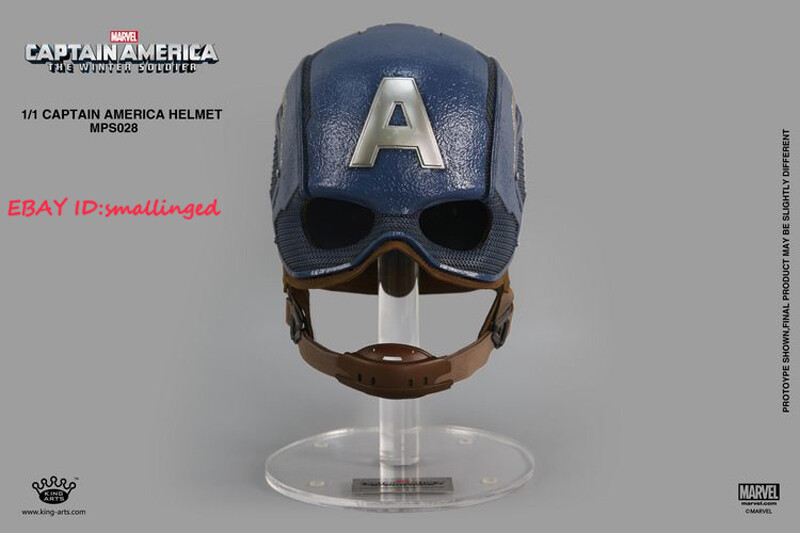 A+ Captain American 1:1 Scale King Arts Helmet Figure Model Scene