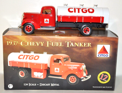 First Gear Diecast Replica 1937 Chevy Fuel Tanker 12th In Series 1:34 Scale - Picture 2 of 7