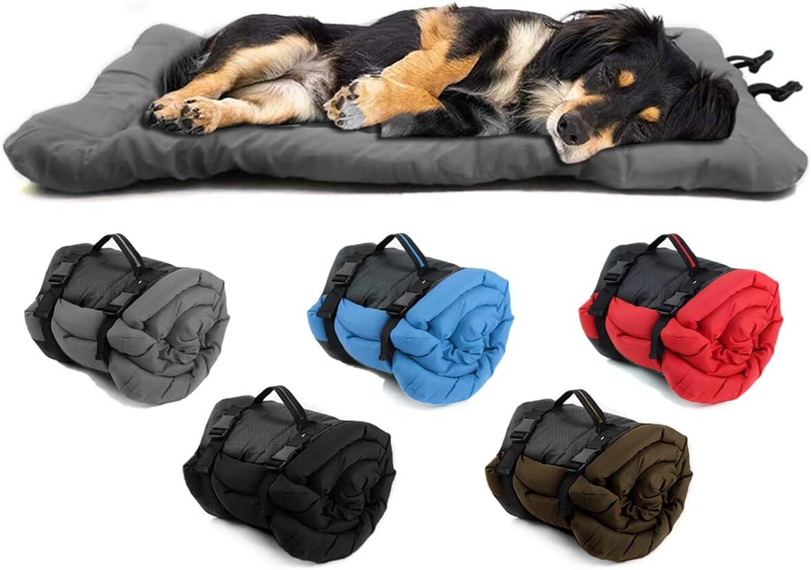 Cama Impermeable Plegable para Perros, fácil de Limpiar, Alfombra de Tela