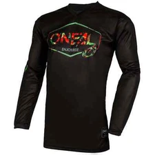 ONEAL MAHALO JERSEY - BLACK/MULTI - ADULT MEDIUM (0003-003)