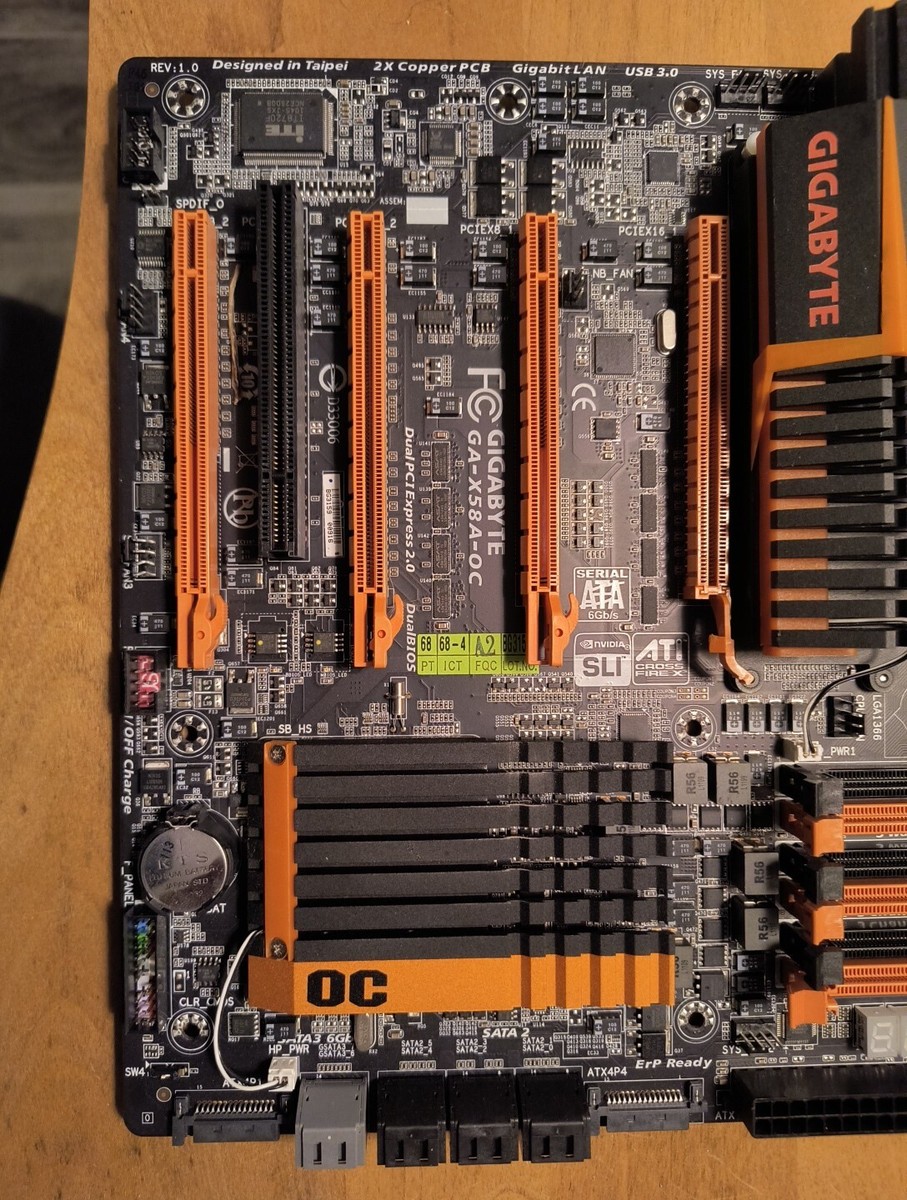 Gigabyte Motherboard X58 Ud7 Ud5 Retailer Gigabyte X58 Ud4p
