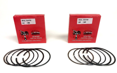 2 PISTON RING SETS FITS BRIGGS & STRATTON 350400, 350700, 351700 PART # 843793