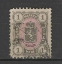 Finlande n°YT 25 oblitéré année 1885