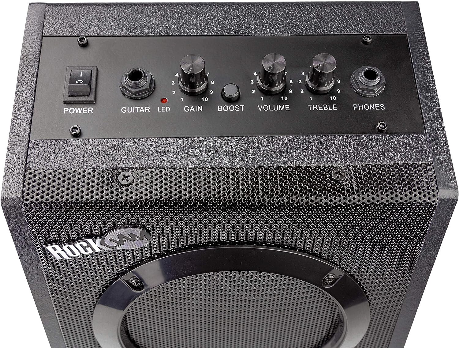 RockJam Electric Guitar Kit w/ 10W Amplifier, Bag, Spare Strings RJEG02