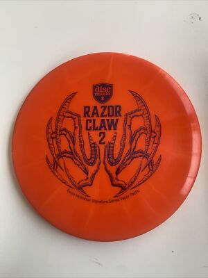 Discmania Eagle McMahon Razor Claw 2 Vapor Tactic Golf Disc 176g Orange Blue
