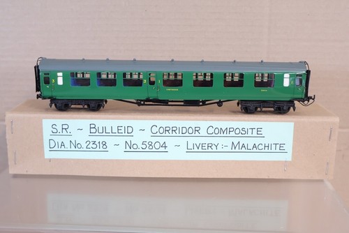 COMET MODELS KIT BUILT SOUTHERN SR BULLEID COMPOSITE CORRIDOR COACH 5804 om | Zustand: Used