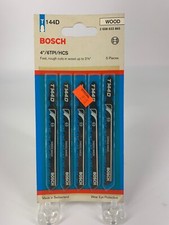 Bosch Jigsaw Blades Model T144D Package of 5 Blades NOS Original Package