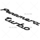 New Gloss Black Look Panamera Turbo Letters Rear Badge Emblem Look Deck Lid