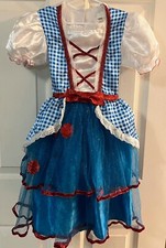 Wizard Of Oz Kids Size Small Girls Dress Up Dress/halloween/ Costume
