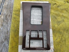 Blende Wurzelnuß Wählhebelumr. 4 x eFH Reiserechner NOS Mercedes-Benz W126 1.Ser