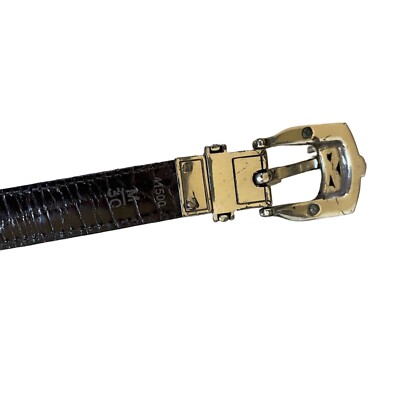 Ceinture Femme BRIGHTON Marron Cuir - Taille Small - Bon état D'occasion