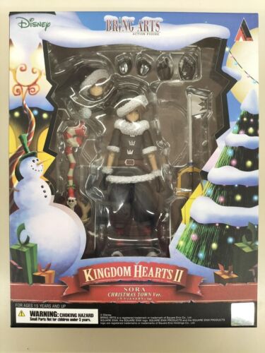 Bring Arts Kingdom Hearts II Sora Christmas ver. Action Figure SQUARE ENIX Japan - Picture 1 of 3