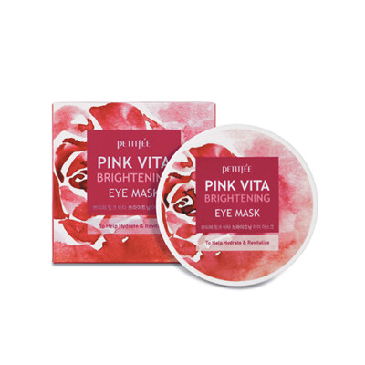 [PETITFEE] Pink Vita Brightening Eye Mask 60ea