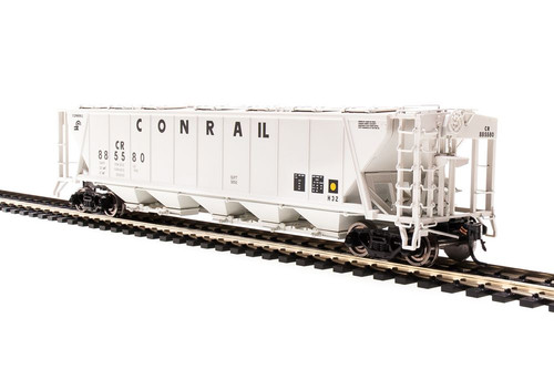Coches tolva cubiertos BLI (1887) CONRAIL (pintura gris) H32 (surtidos #) nuevos en caja | Zustand: New
