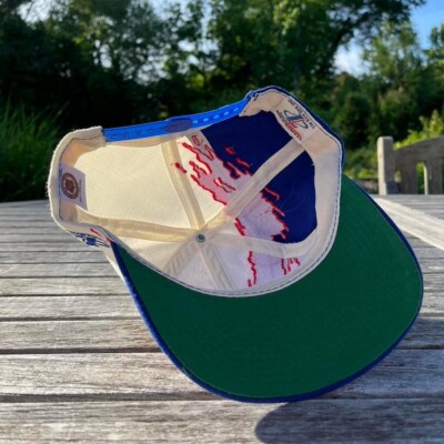 ニューヨークレンジャーズ - Logo Athletic キャップ　ビンテージ Vintage 90s New York Rangers logo athletic splash SnapBack
