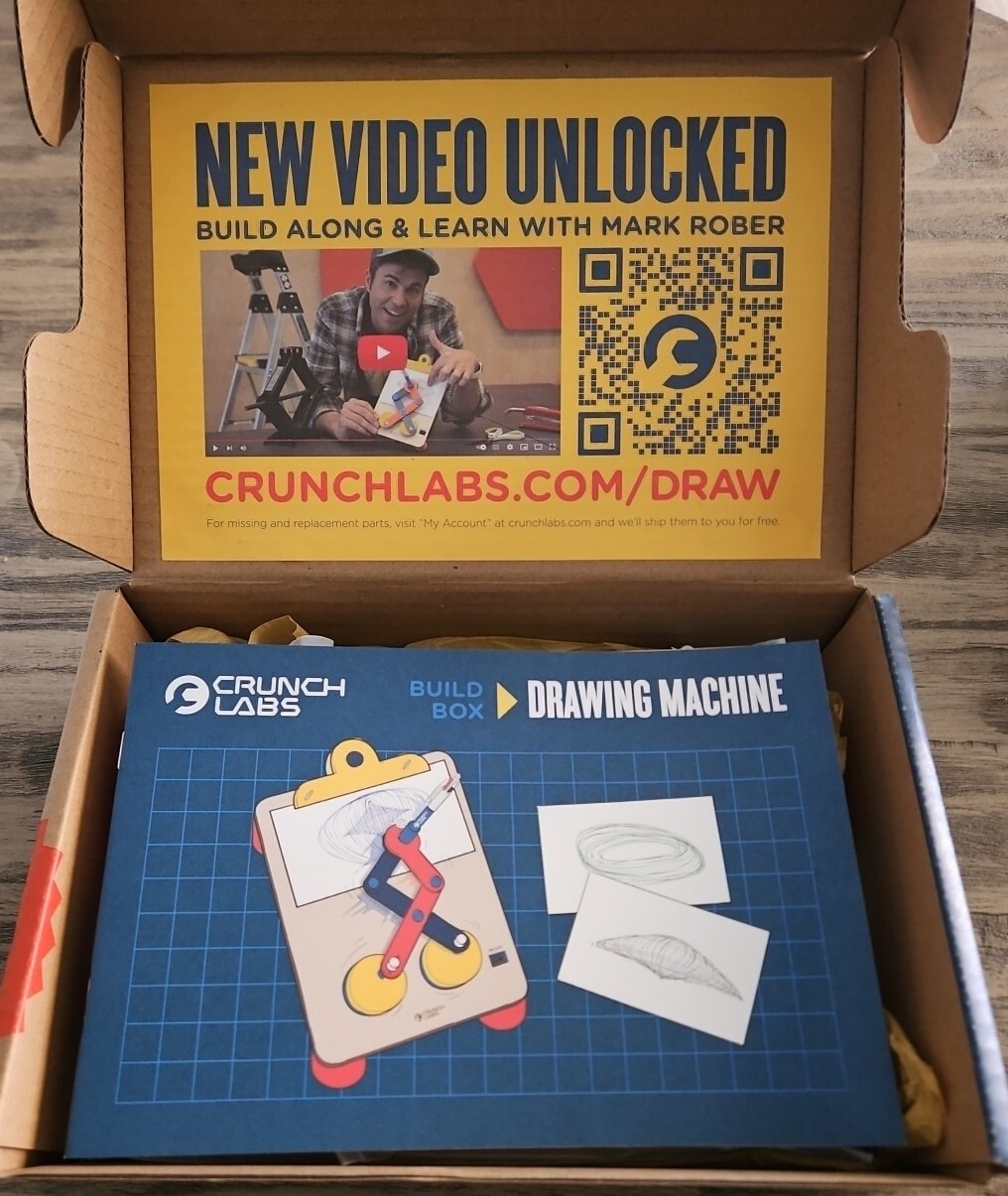 Crunch Labs By Mark Rober Drawing Machine New eBay