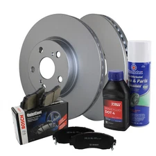 Front Brake Kit 275mm Disc Rotors Bosch Ceramic Pads For Vibe xD Corolla Matrix