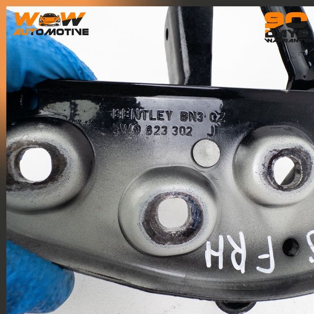 04-13 BENTLEY CONTINENTAL FLYING SPUR GTC RIGHT LEFT HOOD HINGE STRUT BLACK OEM