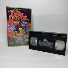 Dark Crystal VHS  Adventure Jim Henson  Green Clamshell