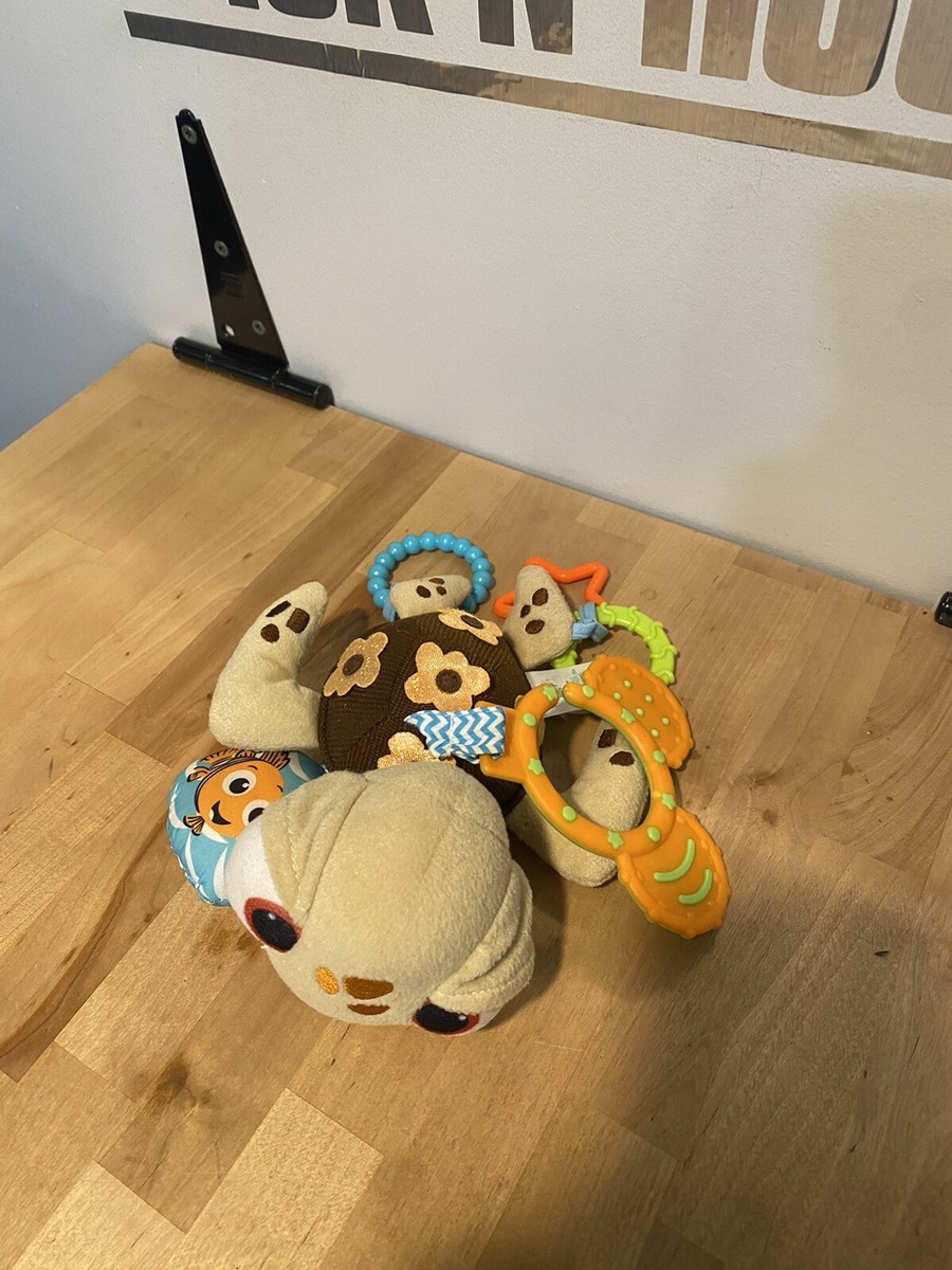 Turtle Disney Finding Nemo Squirt Plush Stuffed Activity Stroller