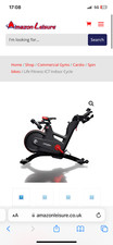 OUTSTANDING Life Fitness IC7 Indoor Cycle | Exercise Bike | LMGYM EQUIPMENT