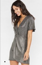 Show Me Your Mumu Get Twisted Mini Dress NTW medium Retail $154