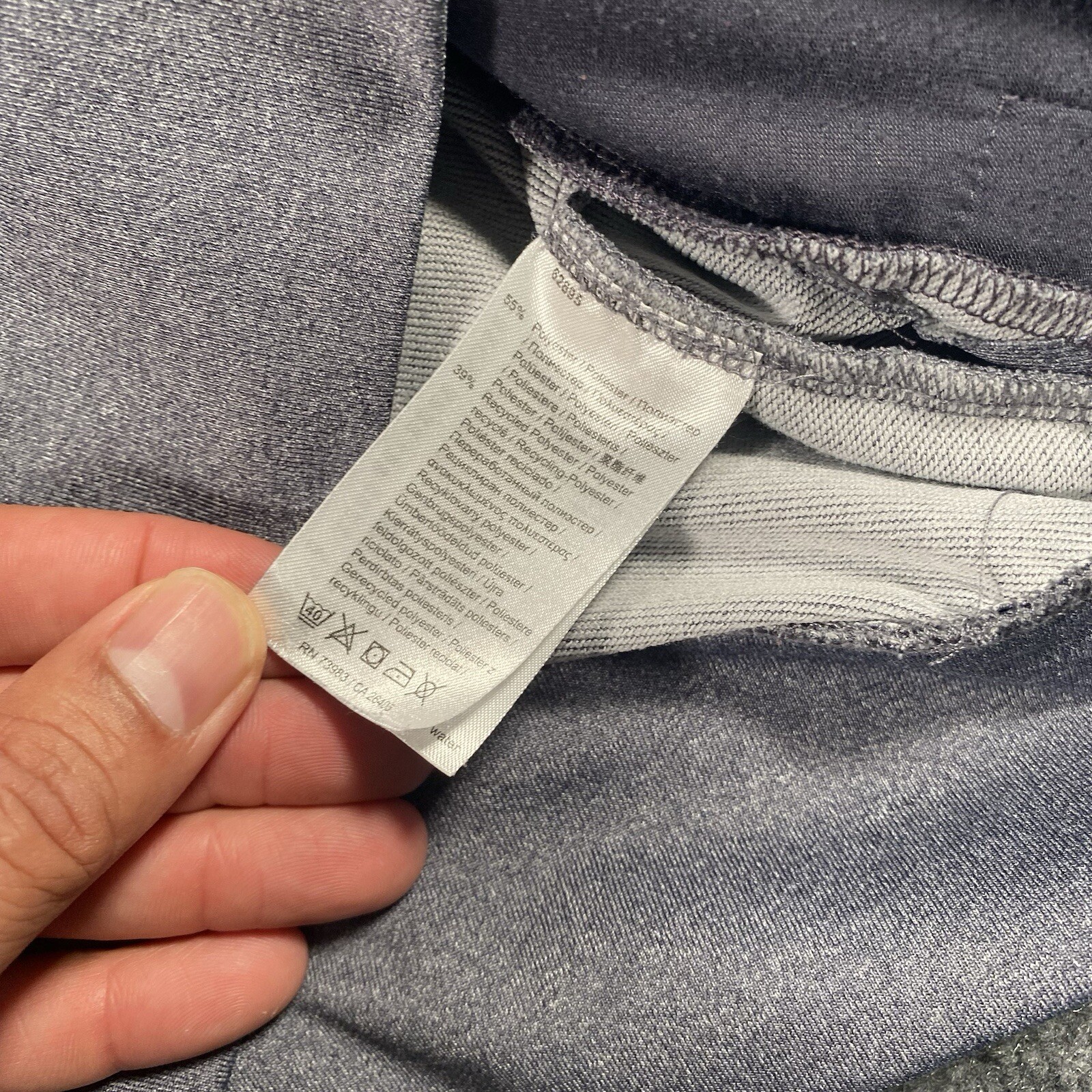 Helly Hansen Mens Small Gray Lightweight Hoodie P… - image 6