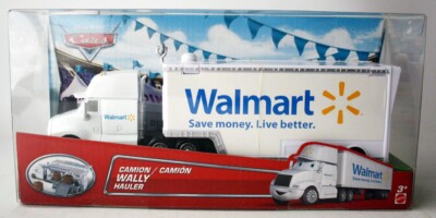 2015 DISNEY CARS WALMART WALLY HAULER TRUCK MATTEL NEW SEALED ! | eBay
