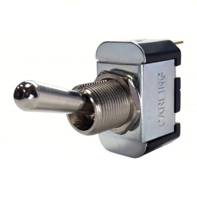 CARLING TECHNOLOGIES 2x466 700-BL Rotary Switch, SP3T, 12mm, 4 Connections