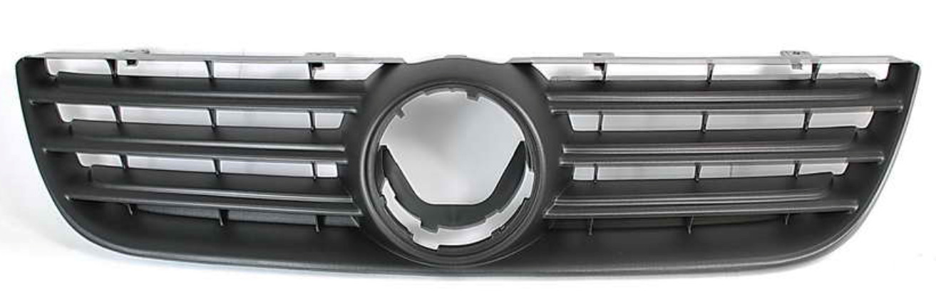 Calandre noire centrale pour VW Polo 9N3, plastique ABS antichoc 2005