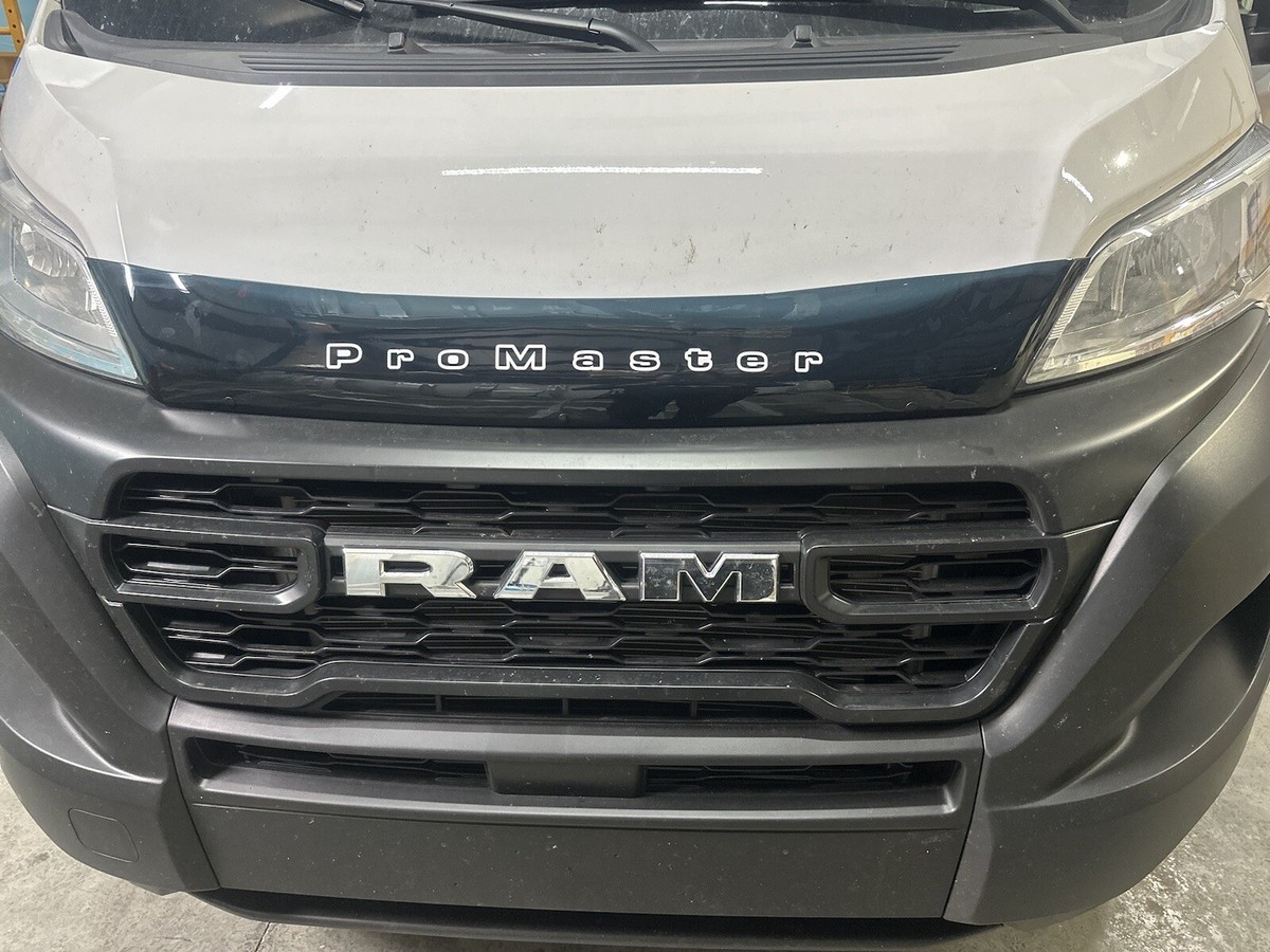 OMAC Gloss Black Bug Deflector For RAM ProMaster 2014-2025 Vans 1 thumbnail image
