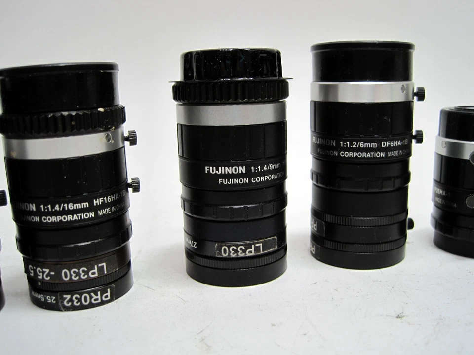 Lote de 6 - Montaje Fujinon C HF12.5HA-1B DF6HA HF35HA HF16HA Foto 3 de 4