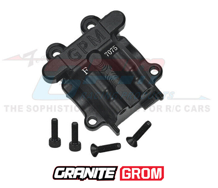 Aluminum 20T Servo Arm Upgrade For Arrma 1/14 Mojave Grom & 1/18 Typhon/Granite Grom | CNC Machined Black RC Car Part