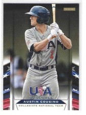 2013 USA Baseball Austin Cousino card #8