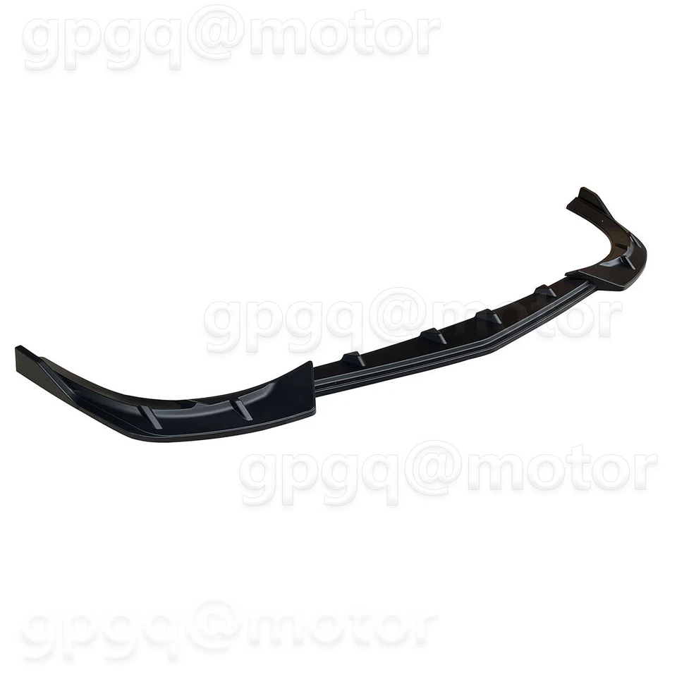 For Toyota Highlander XLE LE 20-25 Matt Black Front Bumper Lip Splitter Spoiler - Image 3 of 4