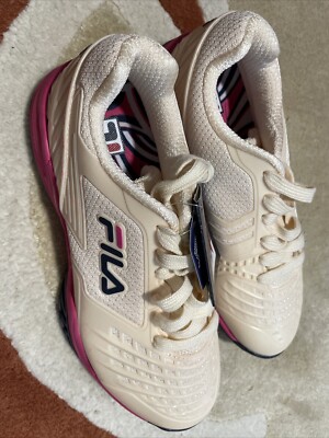 Fila Axilus 2 Energized Tennis  Womens Off White Sneakers Athletic Shoes 5TM0187